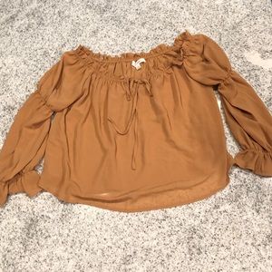 Off the shoulder top